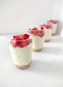 Verrine fraises